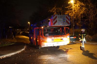 Stuttgart Untertuerkheim: Dachstuhlbrand